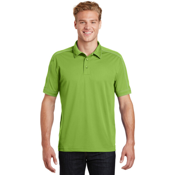 Contrast Stitch Micropique Sport Wick ® Polo Thumbnail
