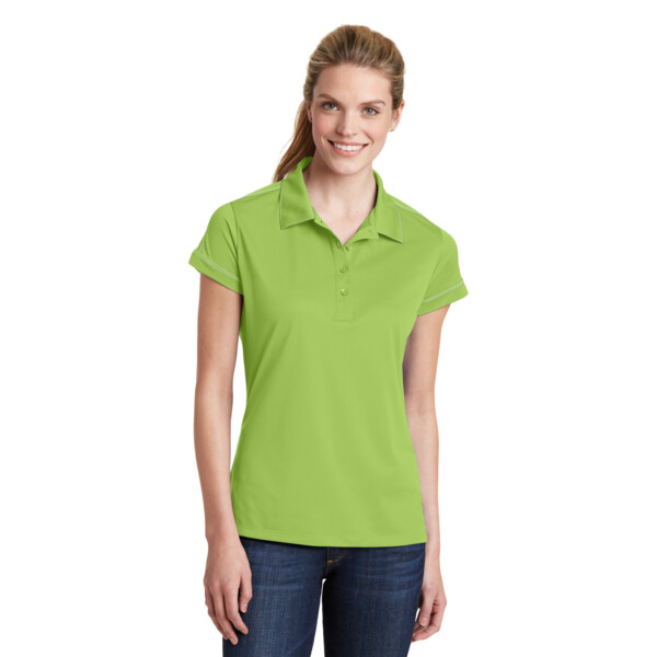 Women's Contrast Stitch Micropique Sport Wick® Polo Thumbnail