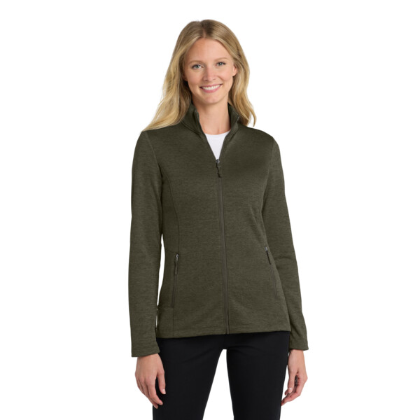 Women's Collective Striated Fleece Jacket Thumbnail